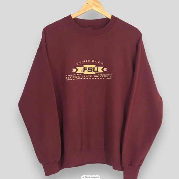 Florida State University 1851 Shirt NCAA Florida State FSU Seminoles Sweatshirt - Picture 1 of 2